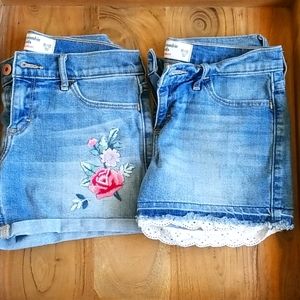 Abercrombie Kids Midi Shorts Set of 2